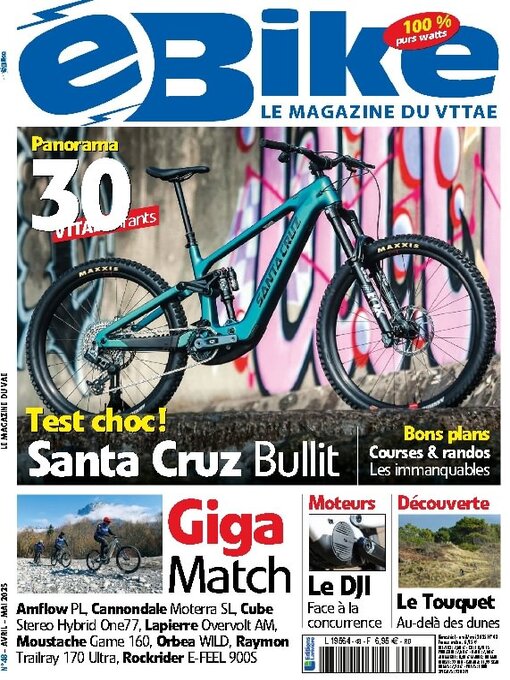 Titeldetails für e-Bike nach Editions Lariviere SAS - Verfügbar